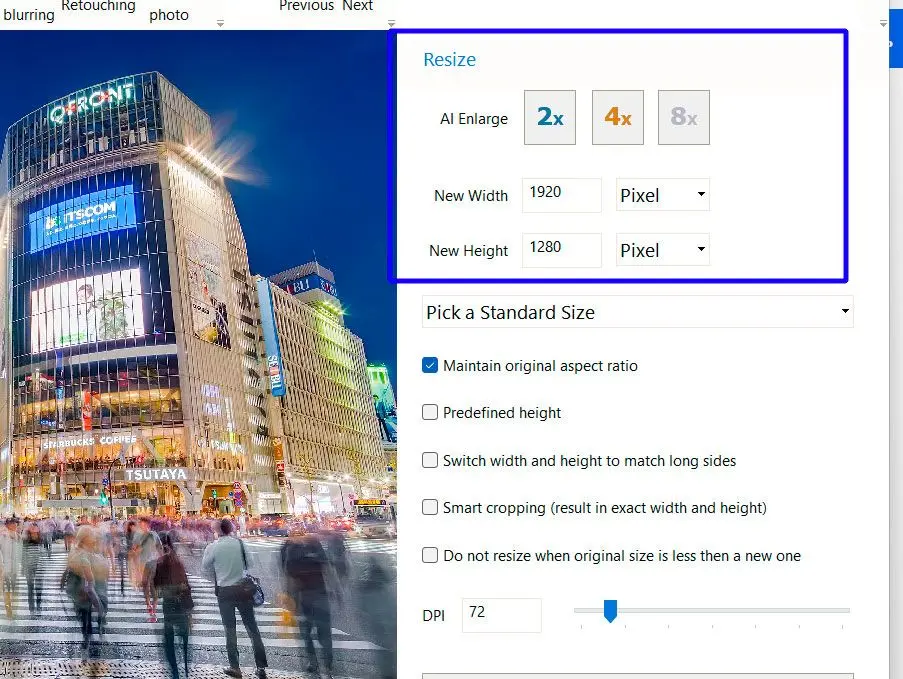 Image Upscaling..