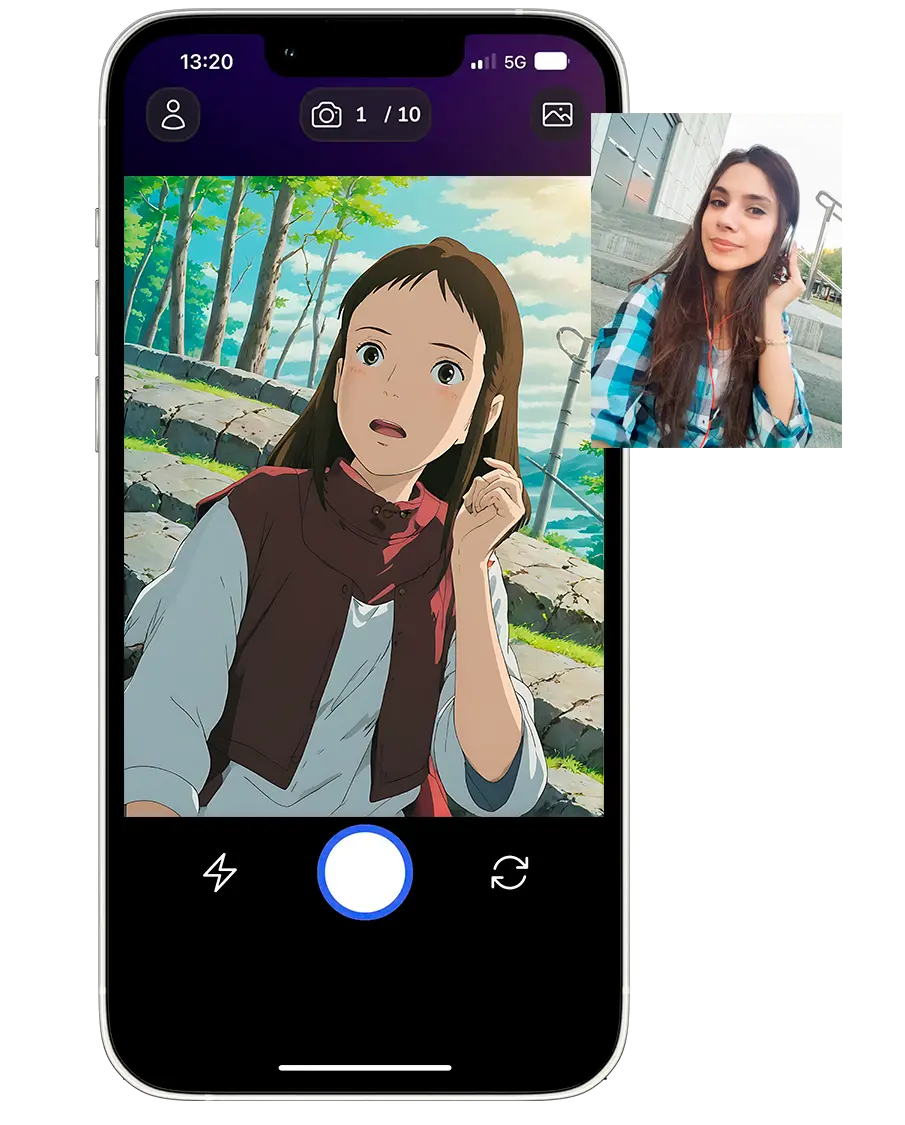 AI Ghibli Style Converter.