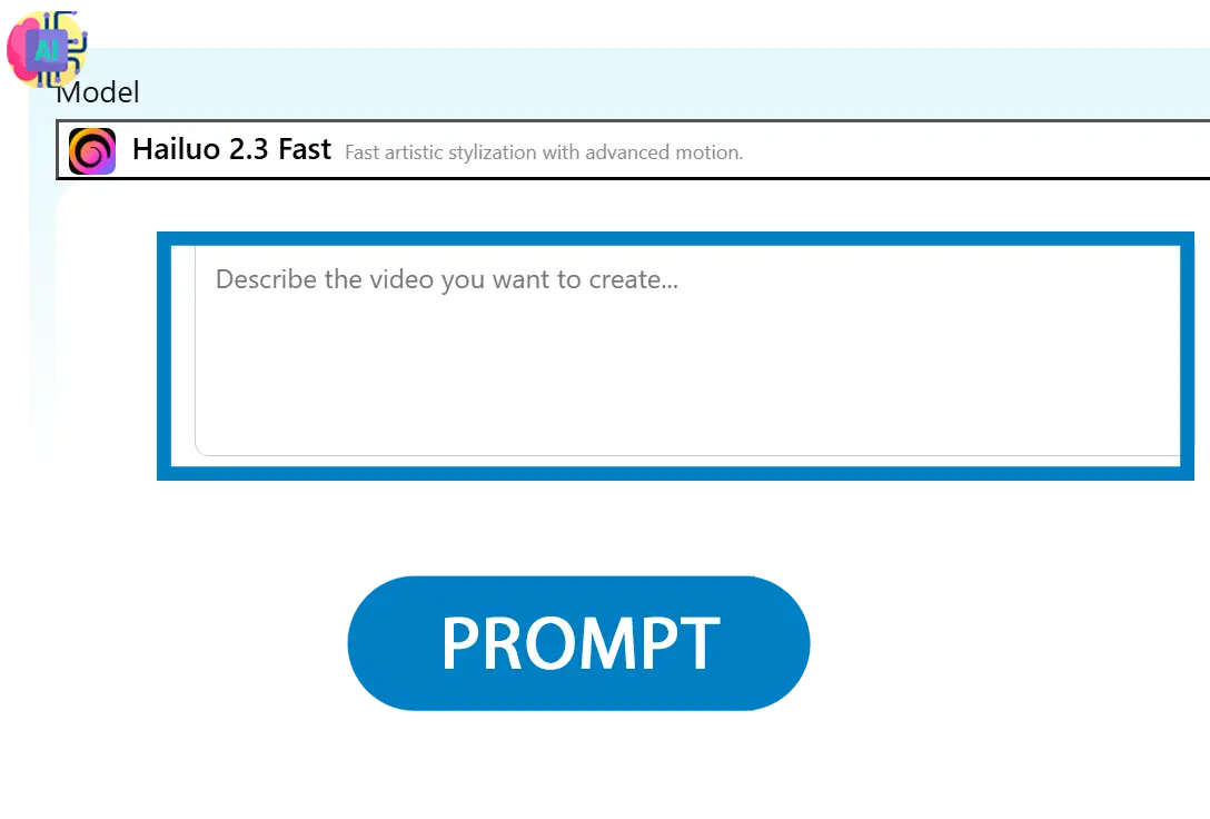 Enter a Prompt.