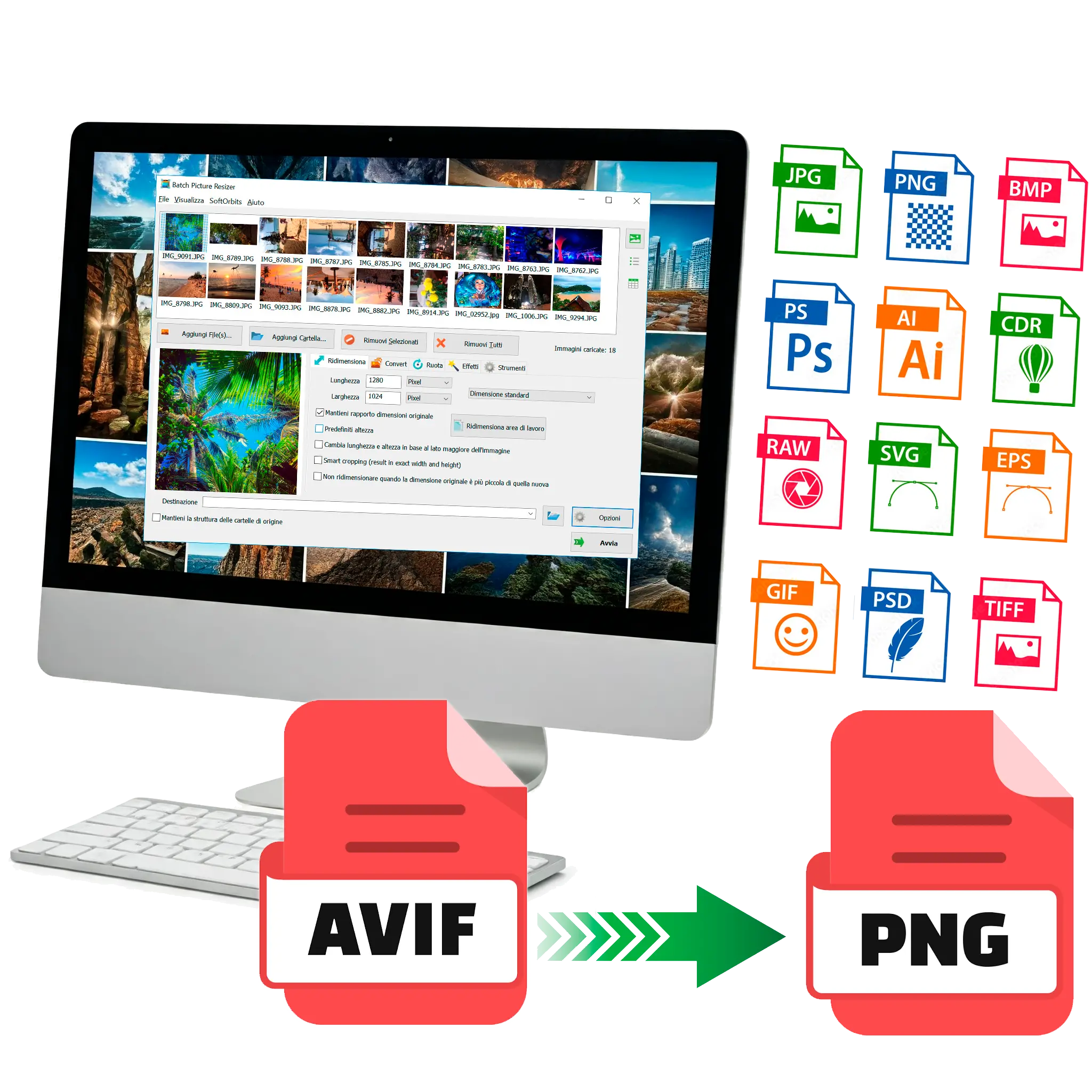 HEIC to JPG Converter Screenshot.