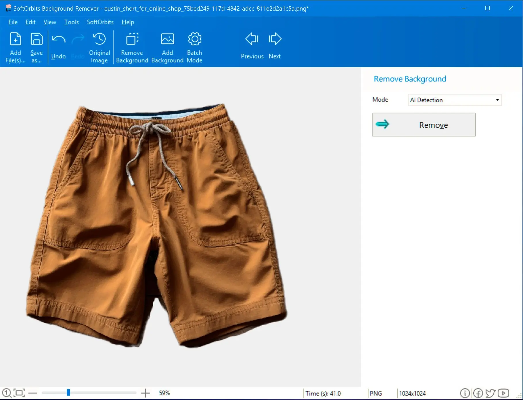 Background Eraser Windows: Auto or Manual.