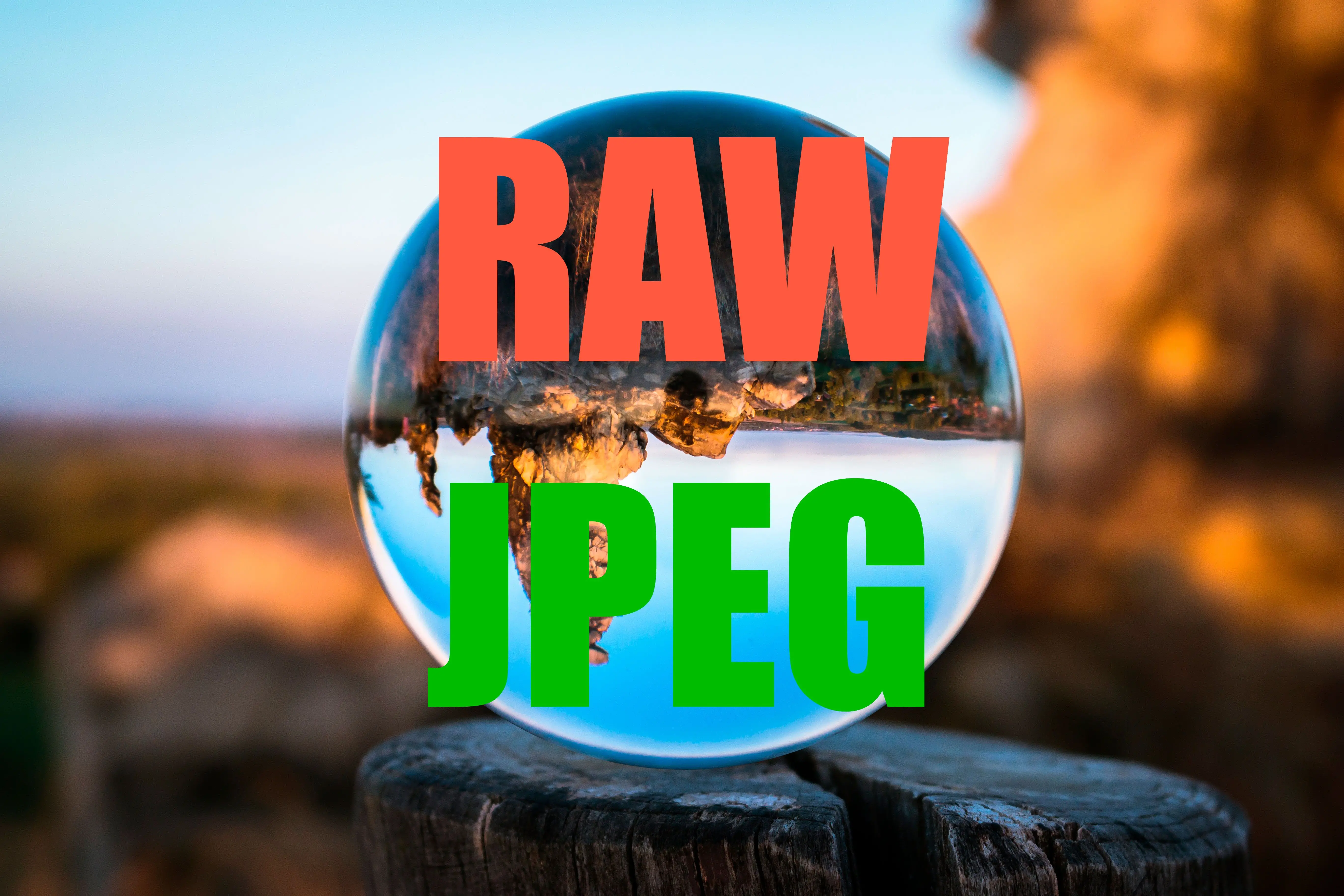 Convert and resize raw images.
