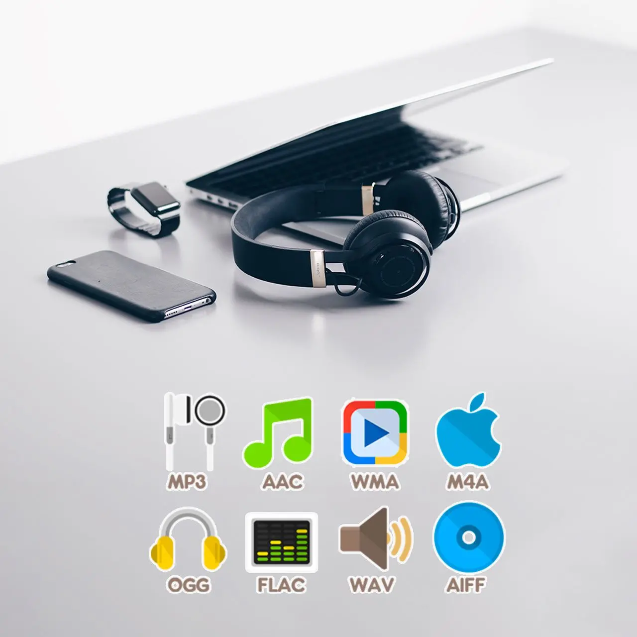 Supports All Common Audio Formats (and Some Exotic Ones).