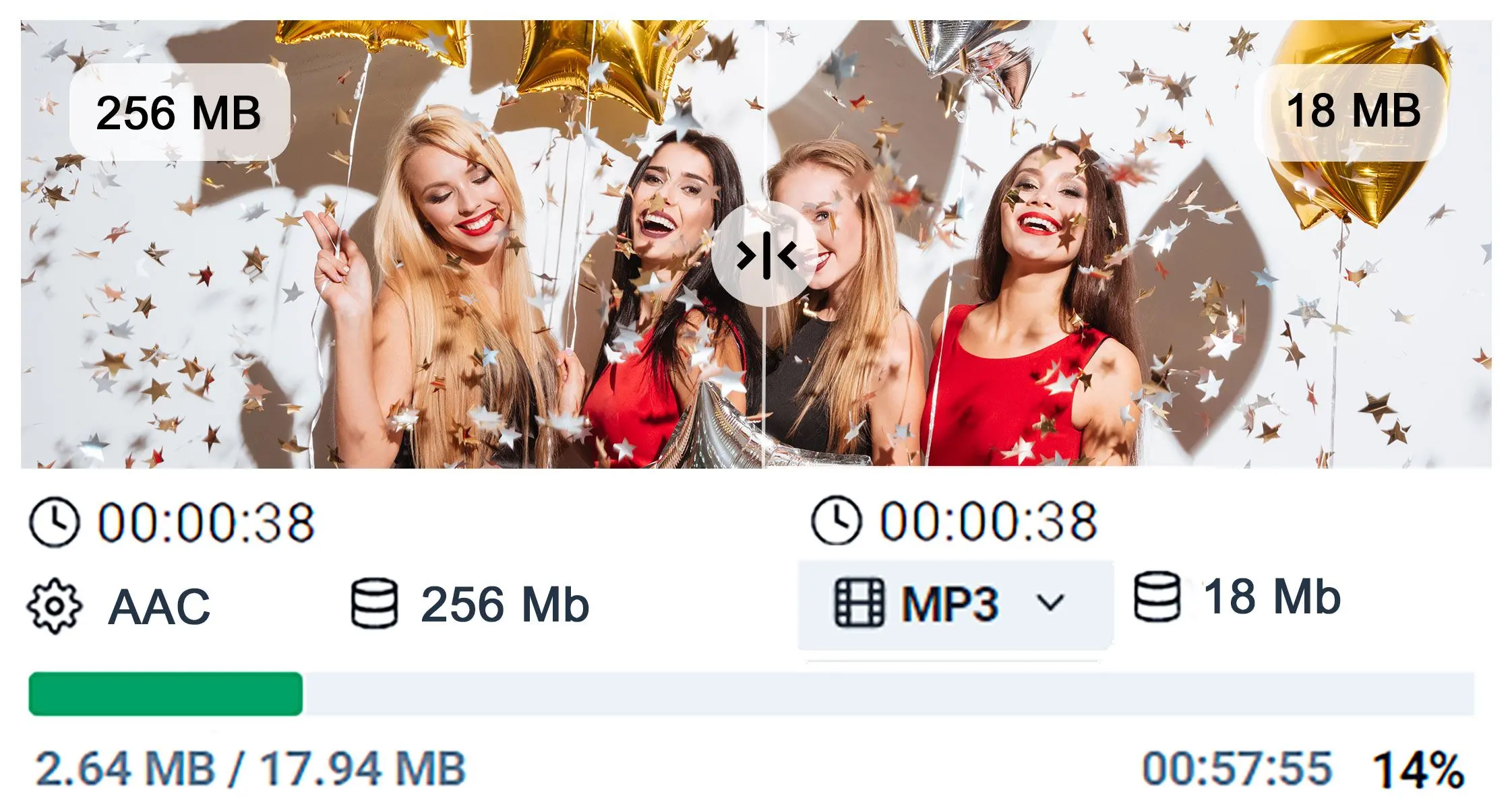 Convert Any Audio Format.