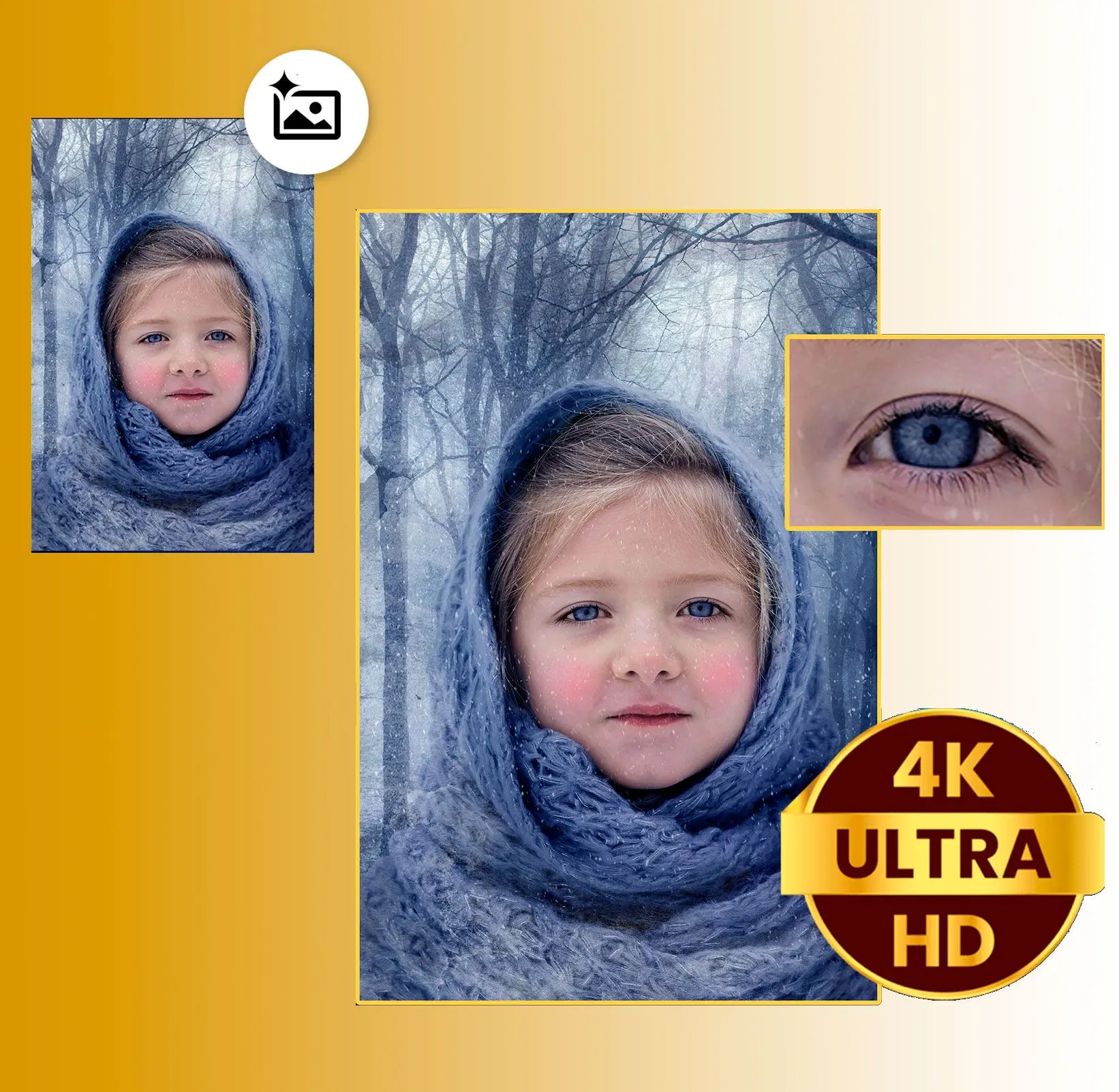 AI Photo Upscale.