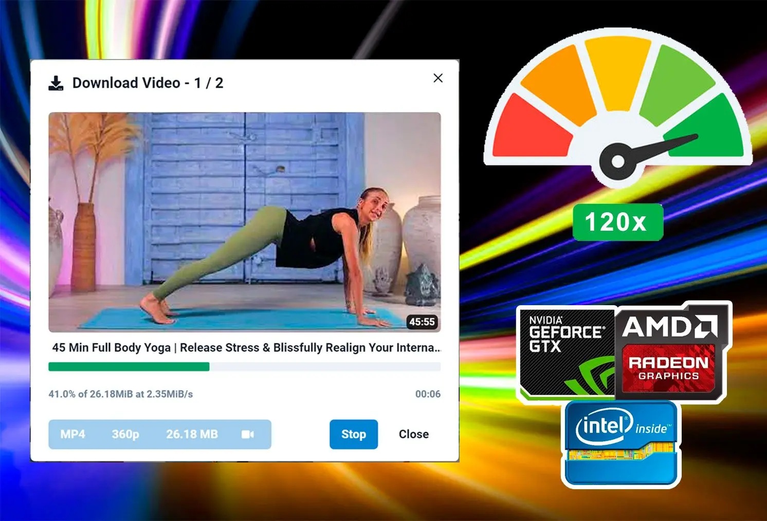 Up to 120X Faster YT Playlist to MP3 Batch Saves.